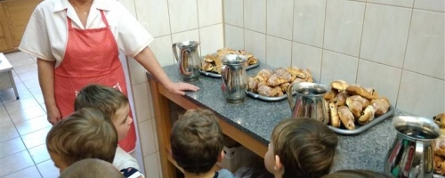 Wizyta w przedszkolnej kuchni